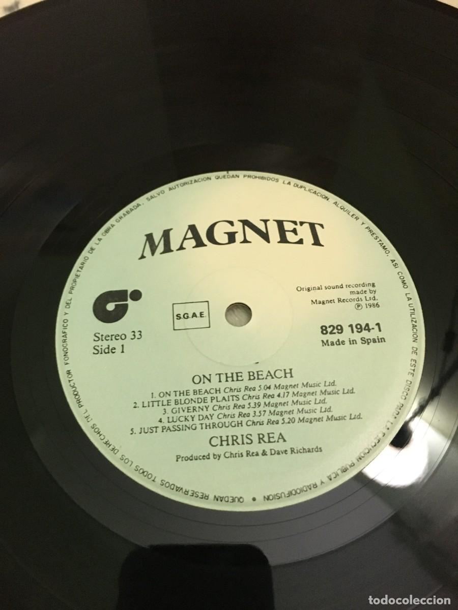 Discos de vinilo: Chris Rea &lrm;&ndash; On The Beach - Foto 6