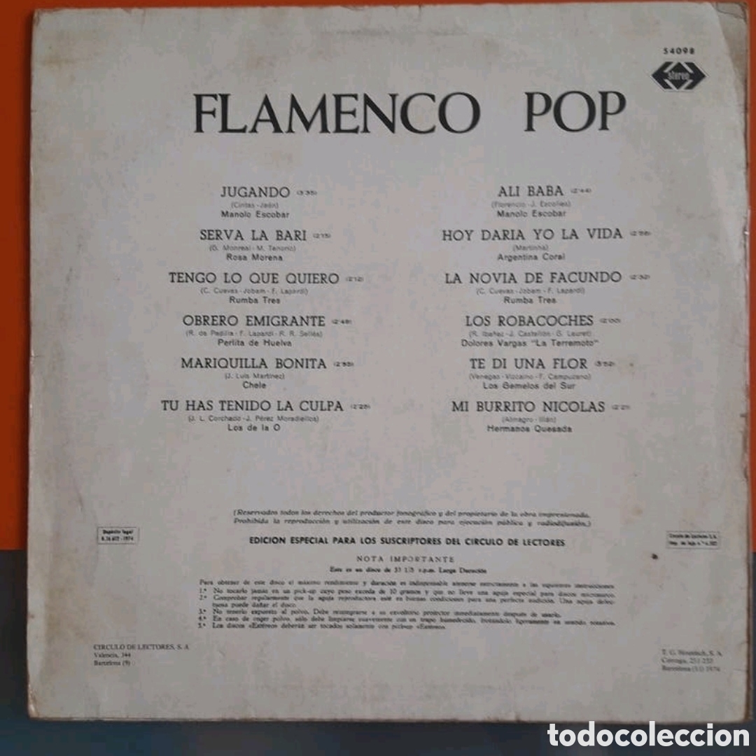 Discos de vinilo: Lp flamenco pop - Foto 2