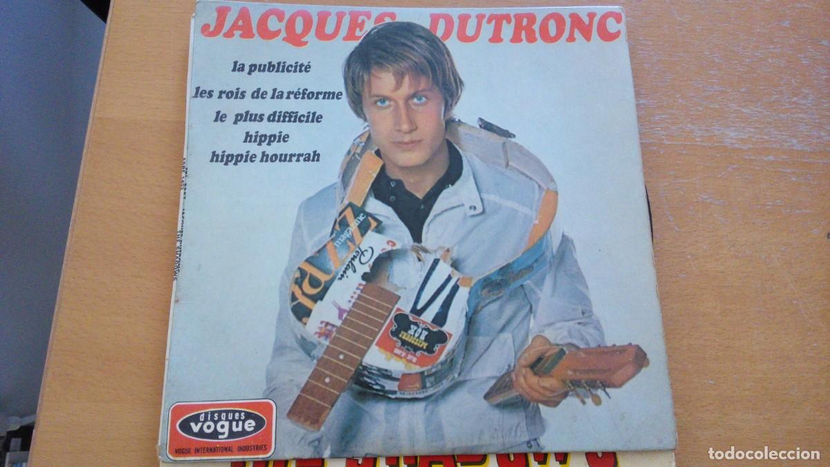 Discos de vinilo: Jacques Dutronc &lrm;&ndash; La Publicit&eacute; EP 1967 - Foto 1