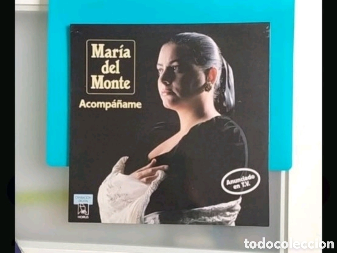 Discos de vinilo: Lp Mar&iacute;a del Monte. Acompa&ntilde;ame - Foto 1
