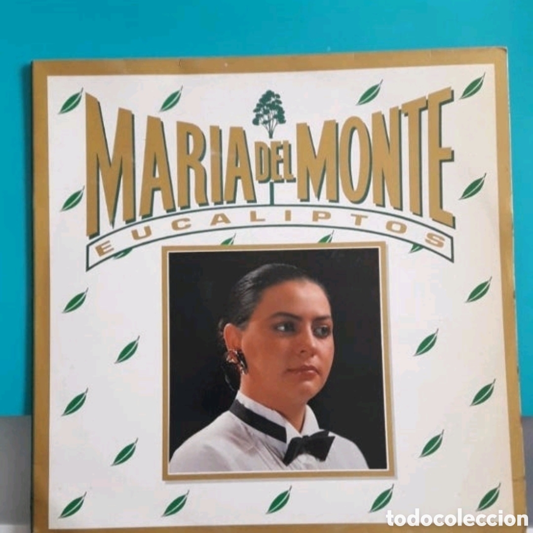 Discos de vinilo: Maxi single Mar&iacute;a del Monte. Eucaliptos - Foto 1