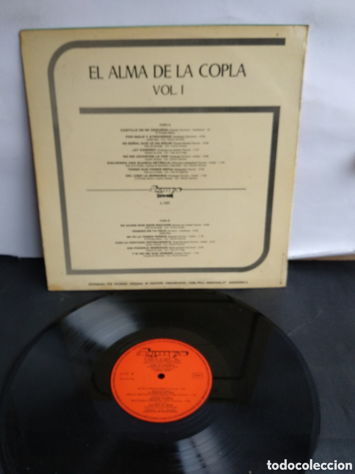 Discos de vinilo: *EL ALMA DE LA COPLA, SPAIN, OLYMPO, 1972 - Foto 2