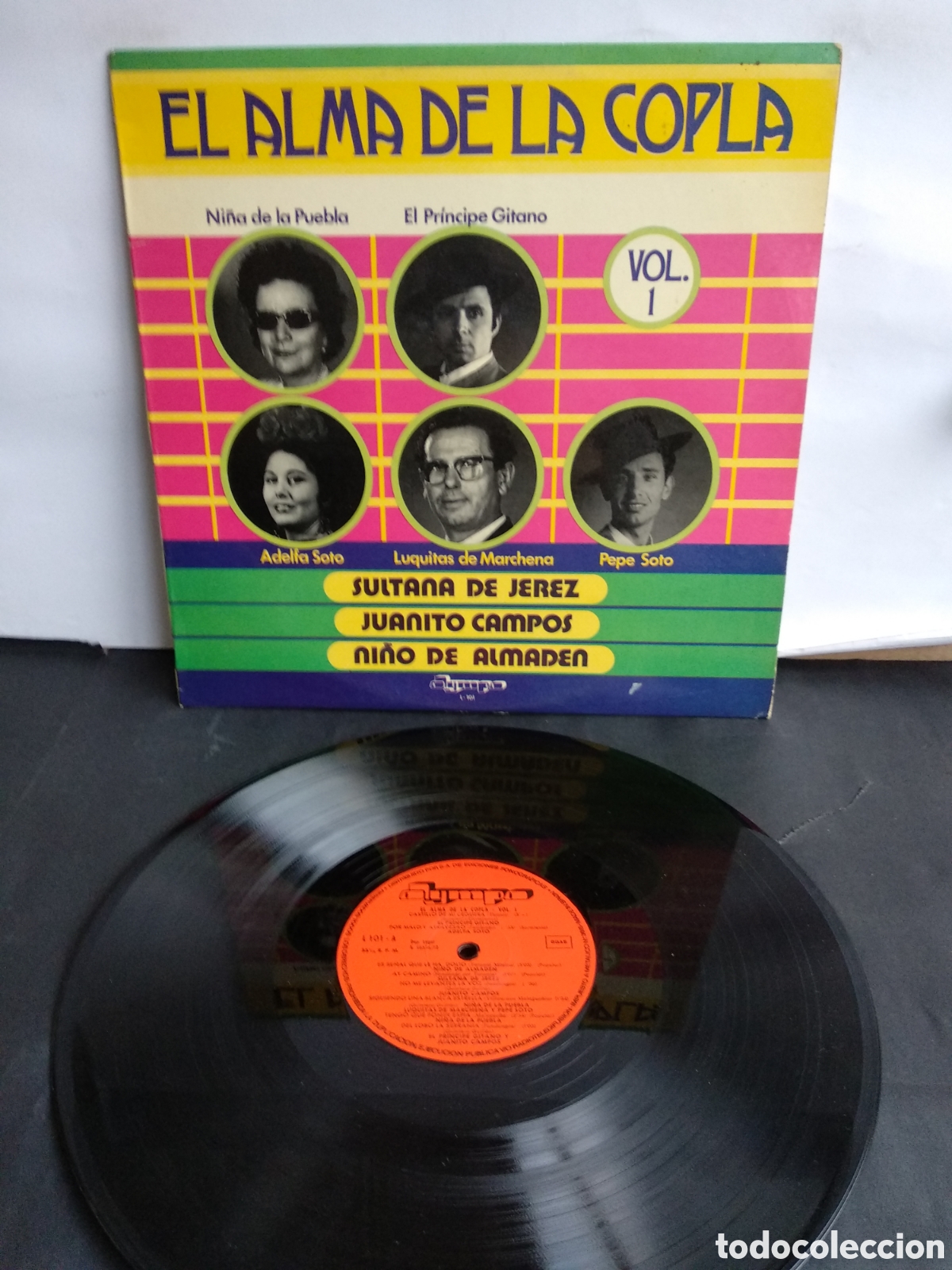 Discos de vinilo: *EL ALMA DE LA COPLA, SPAIN, OLYMPO, 1972 - Foto 1