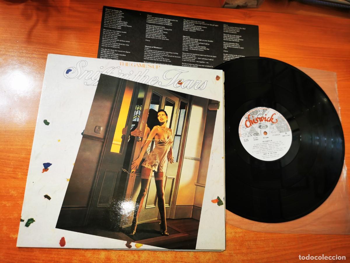 Vinyl-Schallplatten: SNIFF 'N' THE TEARS The game's up LP VINILO DEL A&Ntilde;O 1980 ESPA&Ntilde;A CON ENCARTE CONTIENE 8 TEMAS