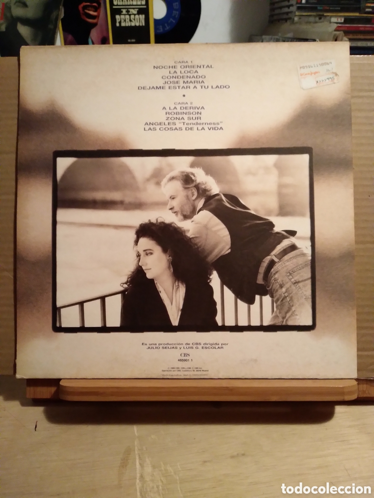 Discos de vinilo: SERGIO ESTIBALIZ-DE PAR EN PAR-VINILO LP- - Foto 2