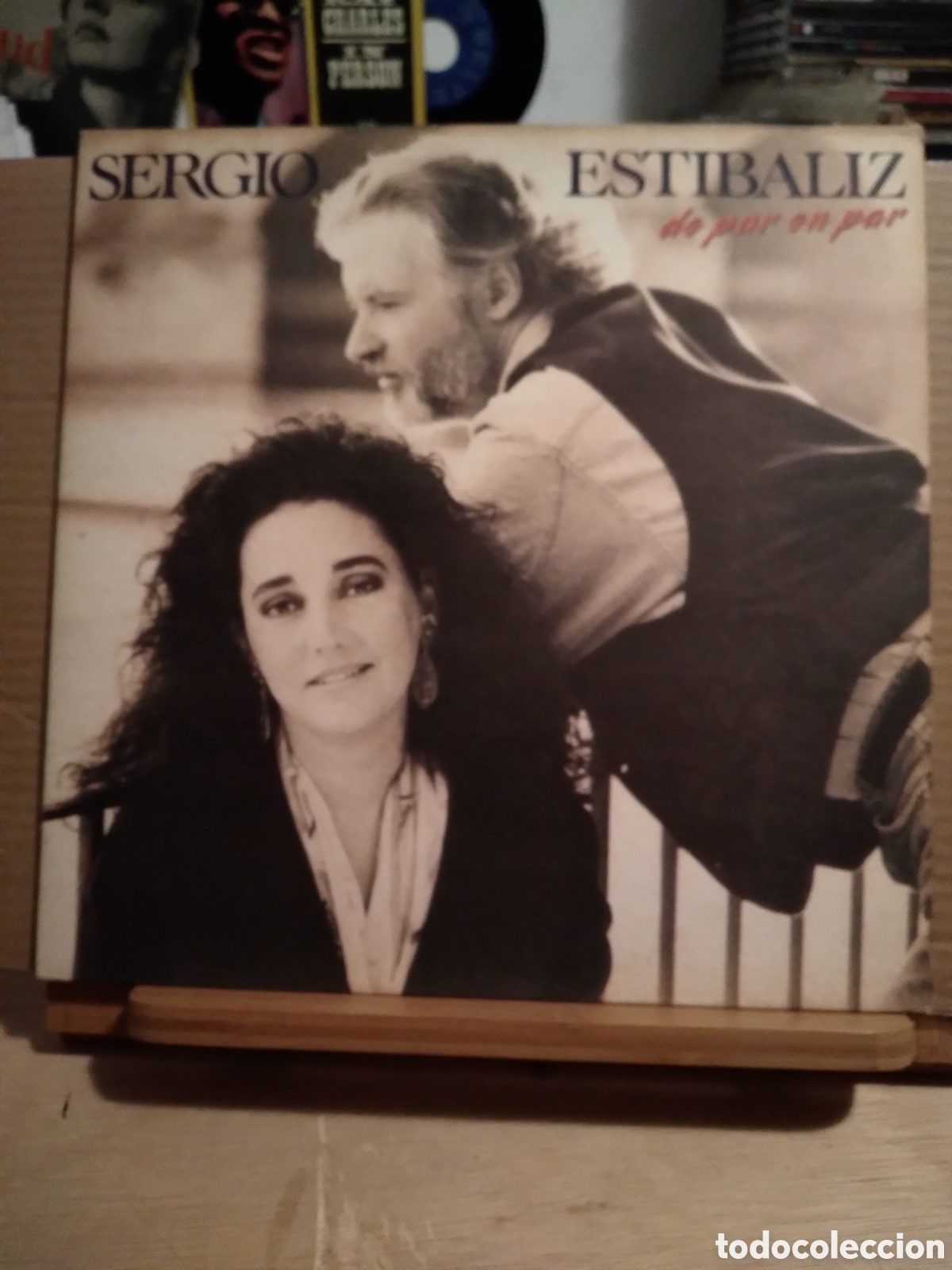 Discos de vinilo: SERGIO ESTIBALIZ-DE PAR EN PAR-VINILO LP- - Foto 1