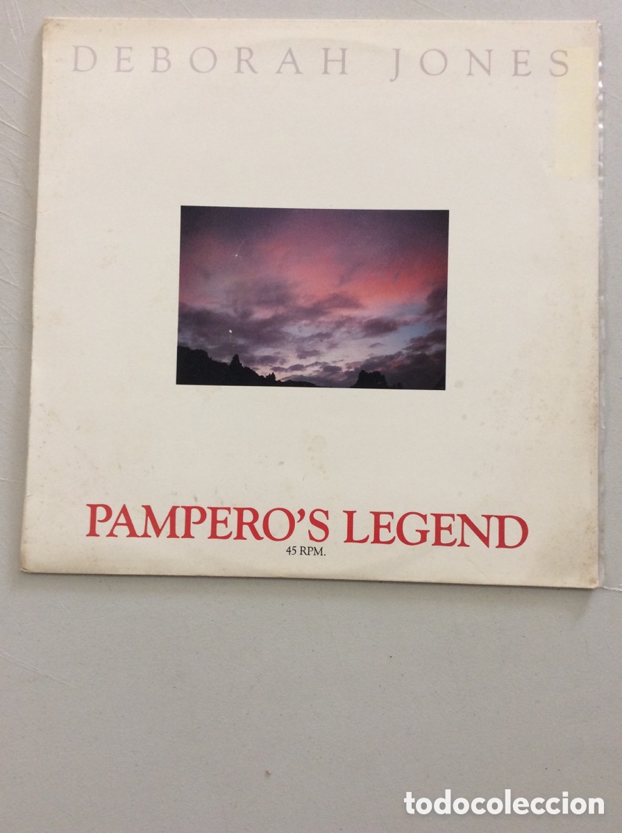 Discos de vinilo: Deborah Jones. Pampero&rsquo;s legend. - Foto 1