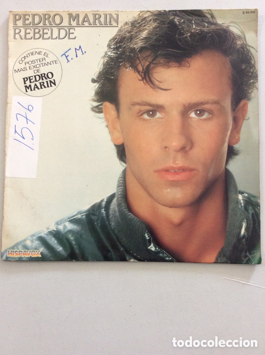 Discos de vinilo: Pedro Marin. Rebelde. - Foto 1
