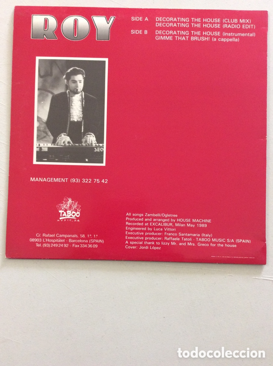 Discos de vinilo: Roy Zambelli. Decorating the house. - Foto 2