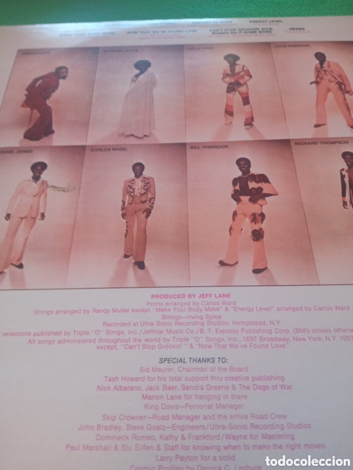 Discos de vinilo: B.T. Express - Energy to burn - Foto 2