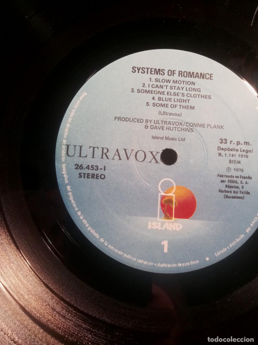 Discos de vinilo: ULTRAVOX - SYSTEMS OF ROMANCE. - Foto 2