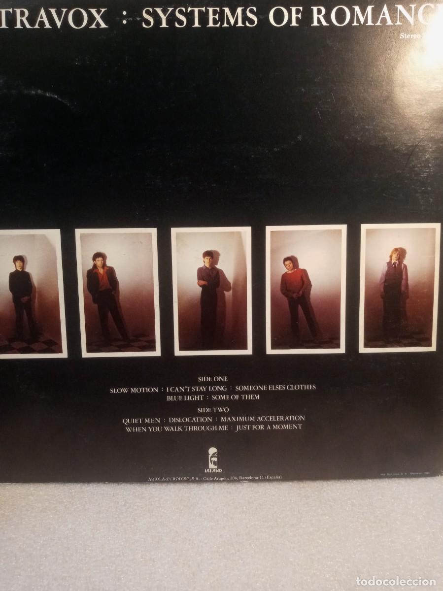 Discos de vinilo: ULTRAVOX - SYSTEMS OF ROMANCE. - Foto 3