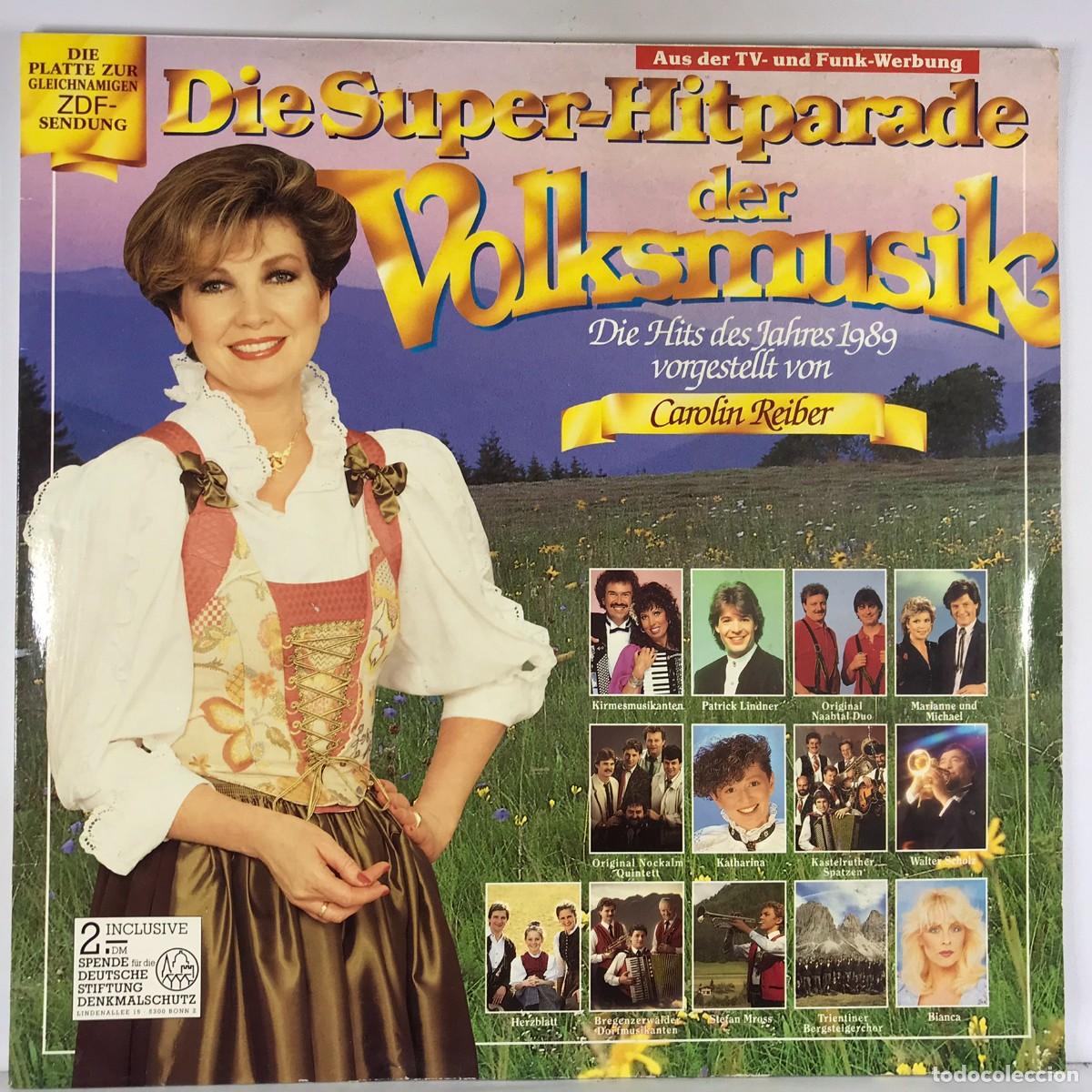 Discos de vinilo: Die Super-Hitparade Der Volksmusik ● Die Hits Des Jahres 1989 ● Vinyl, LP, Stereo