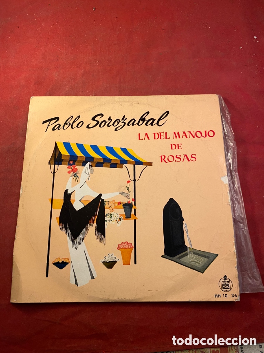 Discos de vinilo: PABLO SOROZABAL. LA DEL MANOJO DE ROSAS - Foto 1