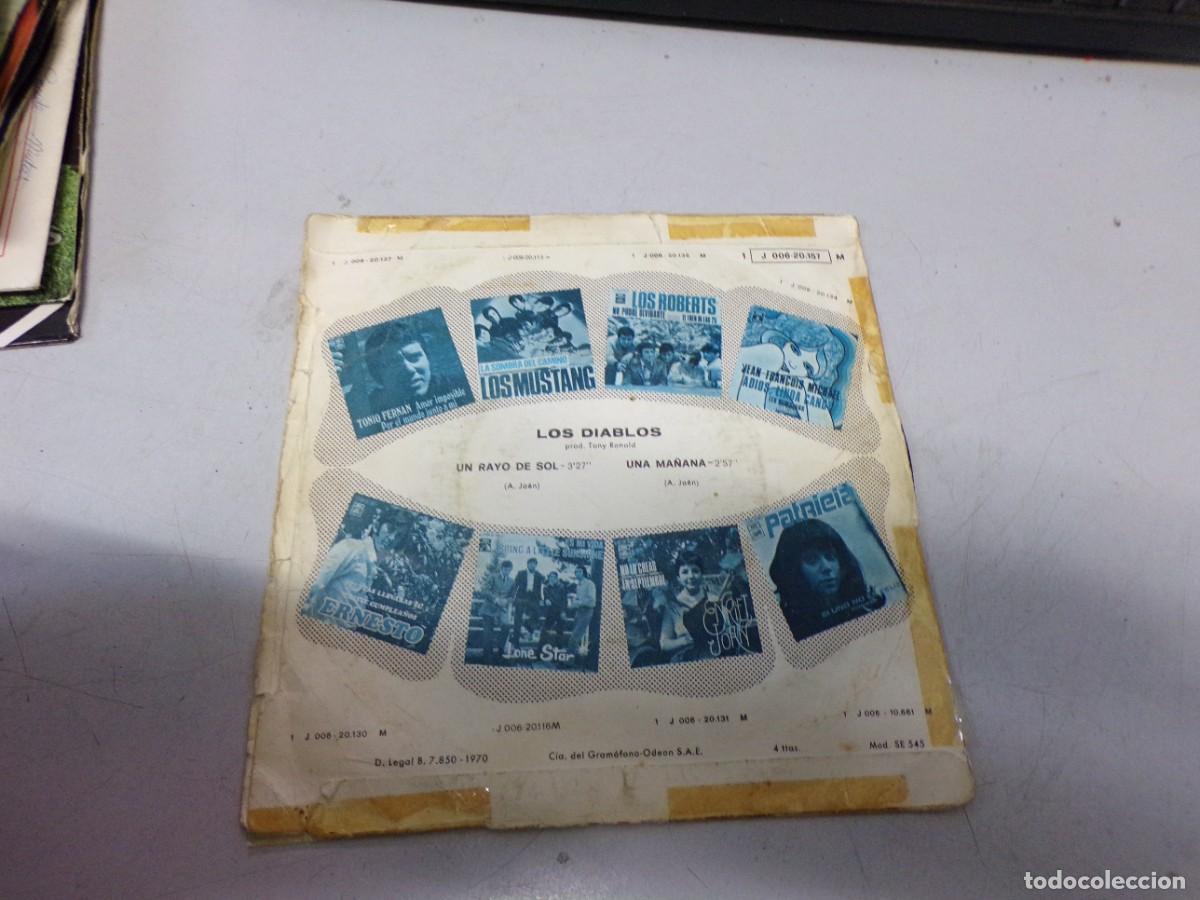 Discos de vinilo: ESTAMOS LIQUIDANDO. disco los diablos un rayo de sol - Foto 2