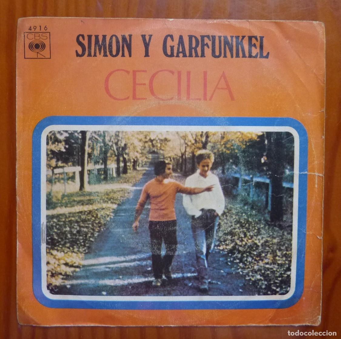 Discos de vinilo: SIMON & GARFUNKEL / CECILIA/ 1970 / SINGLE - Foto 1