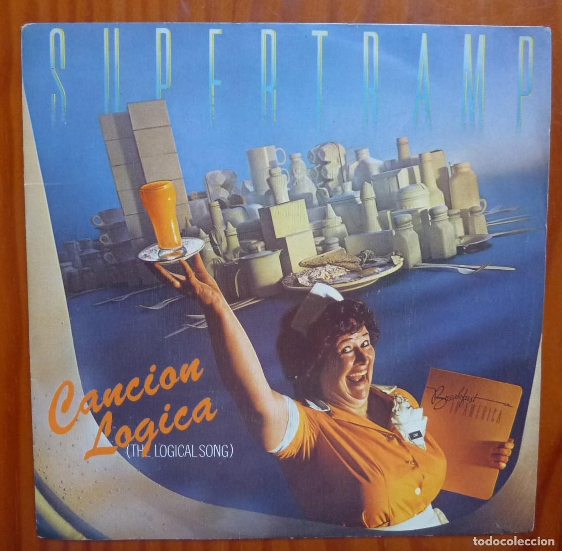 Discos de vinilo: SUPERTRAMP / CANCION LOGICA / 1978 / SINGLE - Foto 1