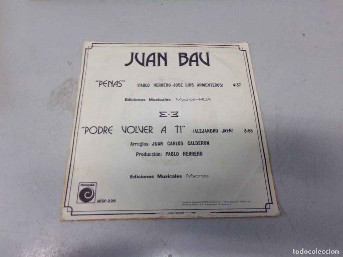 Discos de vinilo: disco juan bau penas - Foto 2