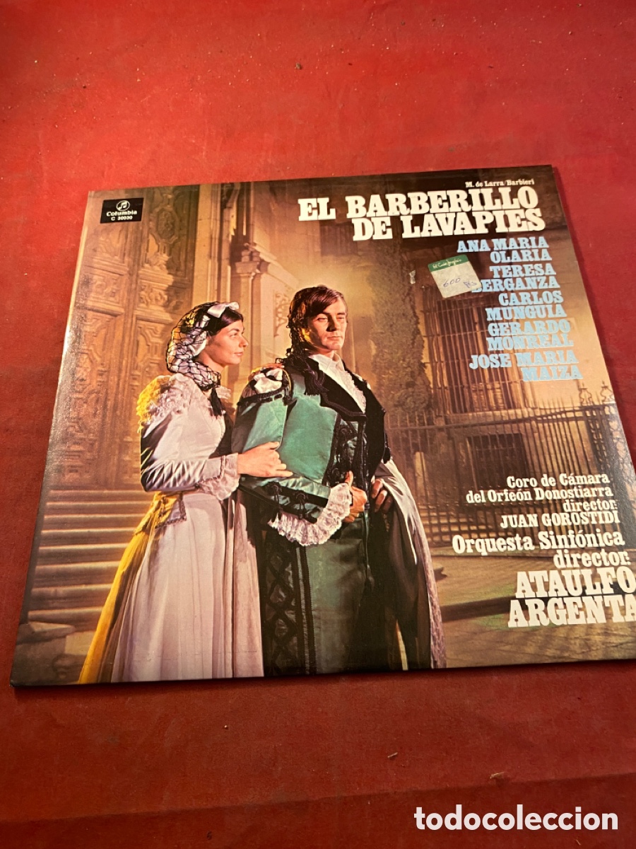 Discos de vinilo: EL BARBERILLO DE LAVAPIES - Foto 1