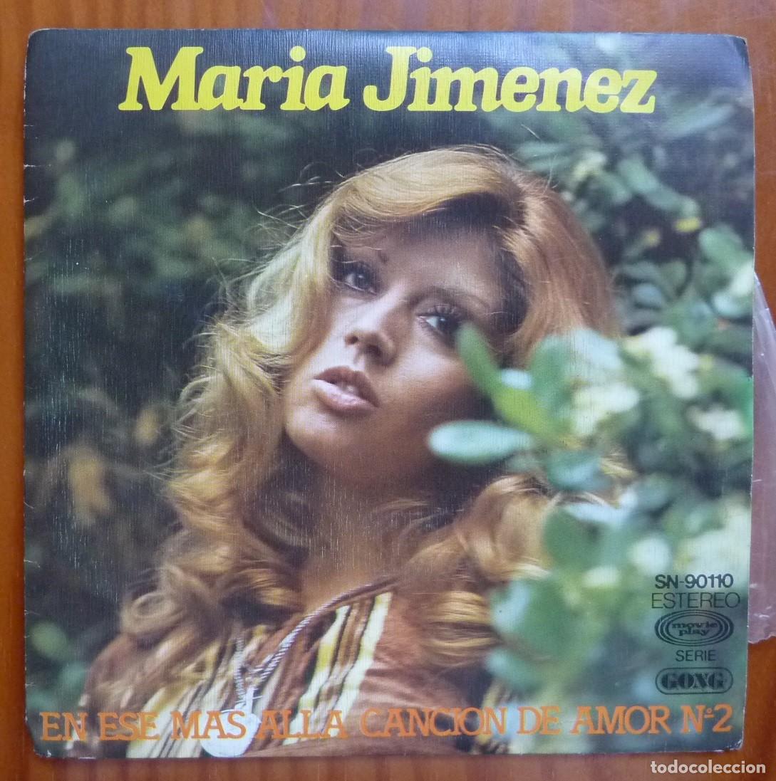 Discos de vinilo: MARIA JIMENEZ / EN ESE MAS ALLA / 1976 / SINGLE - Foto 1