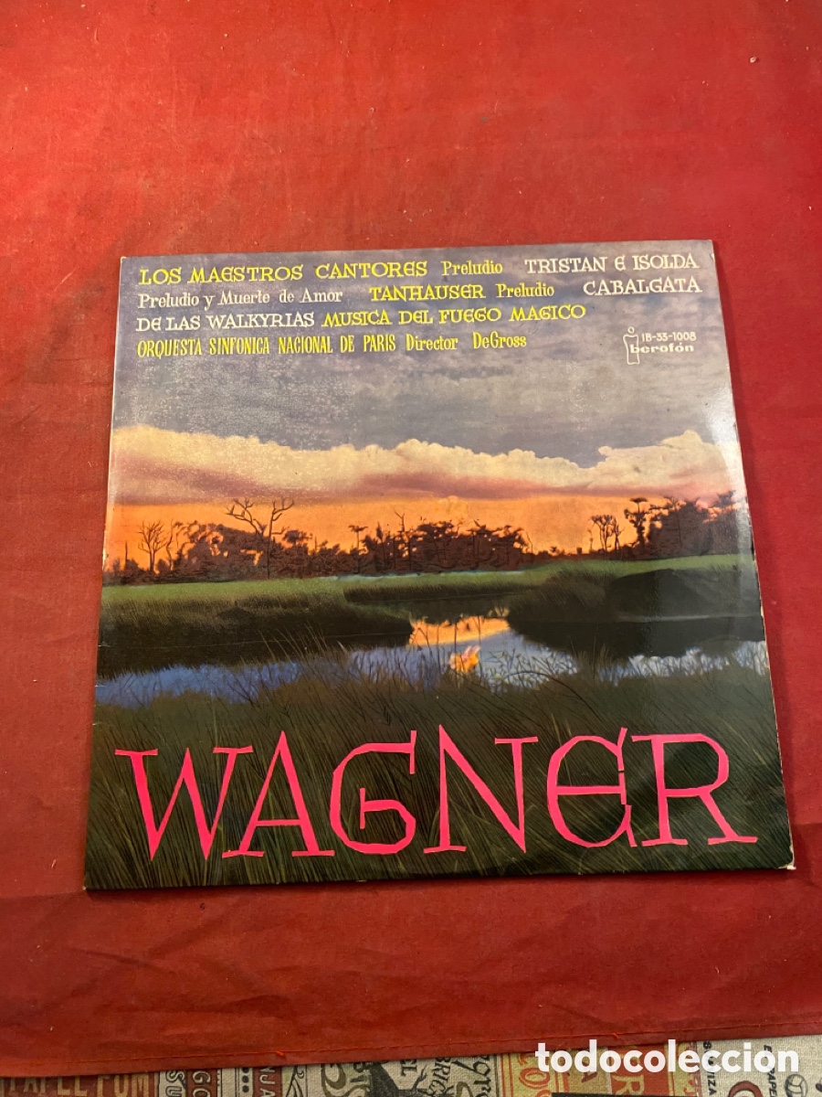 Discos de vinilo: WAGNER - Foto 1
