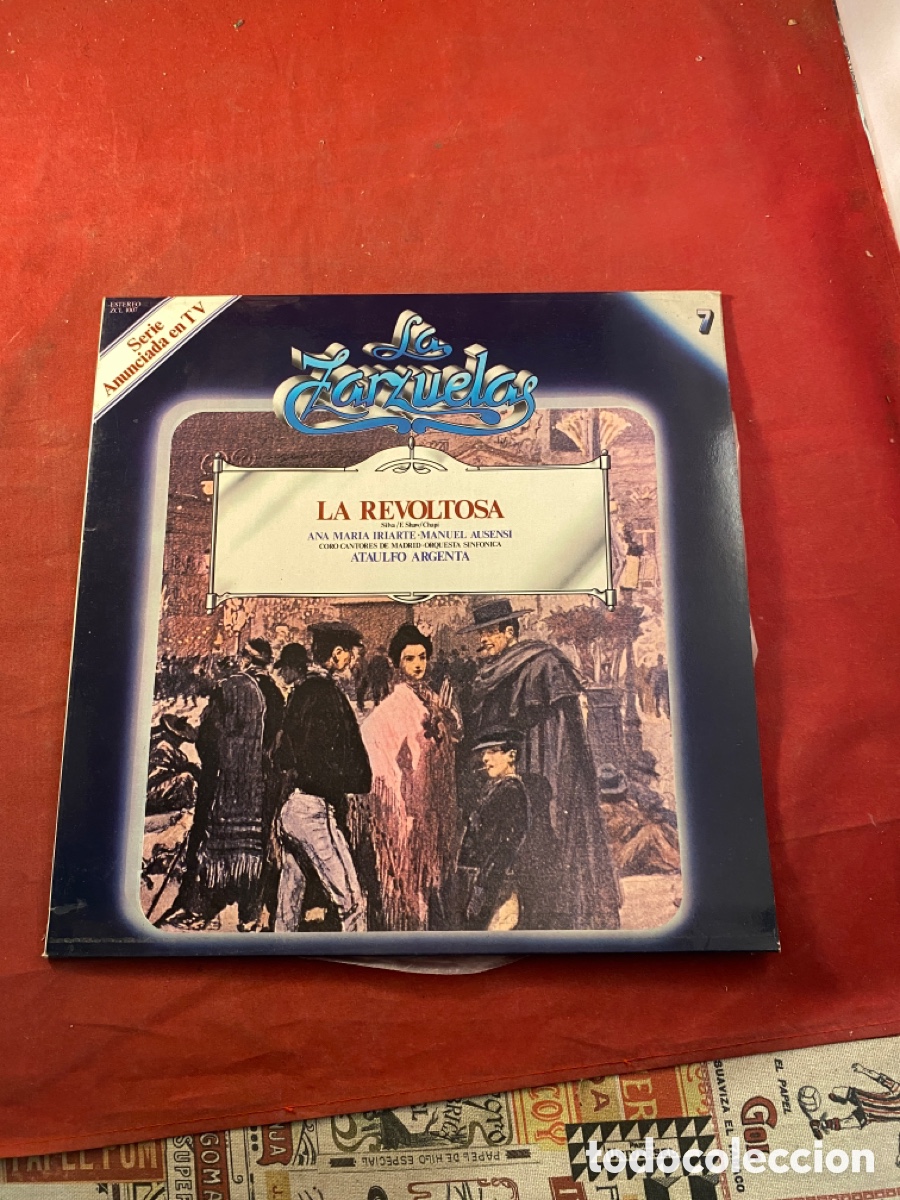 Discos de vinilo: La Zarzuela LA REVOLTOSA - Foto 1