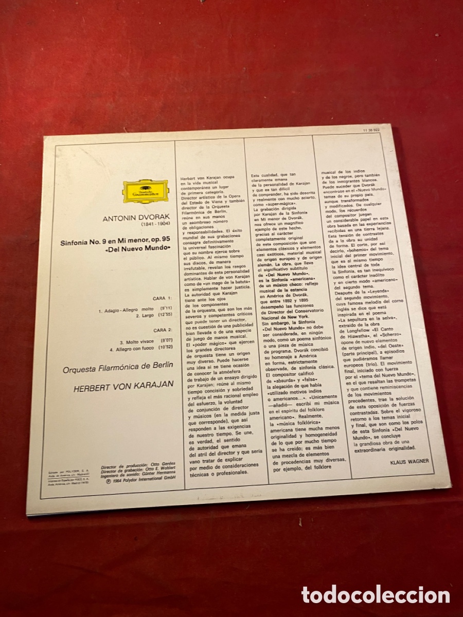 Discos de vinilo: Antonin Dvorak - Foto 2