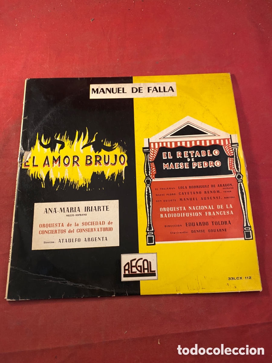 Discos de vinilo: MANUEL DE FALLA - Foto 1
