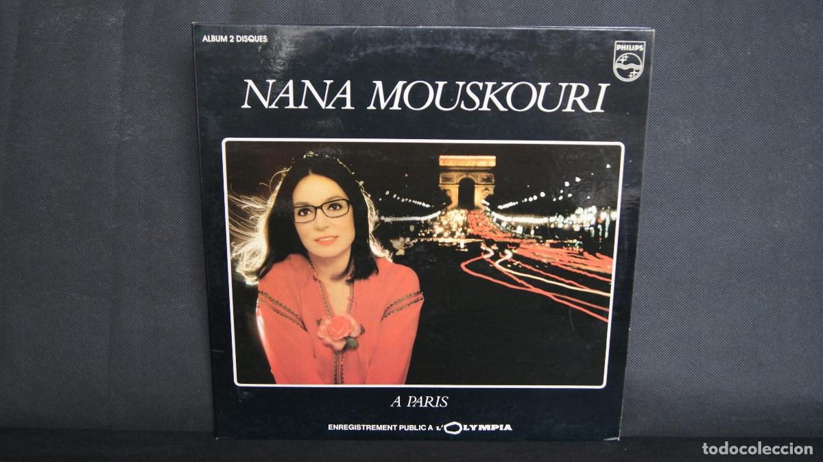 Discos de vinilo: Nana Mouskouri a Paris - Doble LP - Foto 1