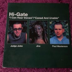 Discos de vinilo: HI-GATE – I CAN HEAR VOICES, VINYL, 12” SPAIN 2000 INSMX 153 (M). Lote 374965749
