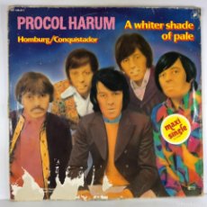 Discos de vinilo: PROCOL HARUM ● A WHITER SHADE OF PALE ● VINYL, 12”, 45 RPM, MAXI-SINGLE GERMANY. Lote 374971429