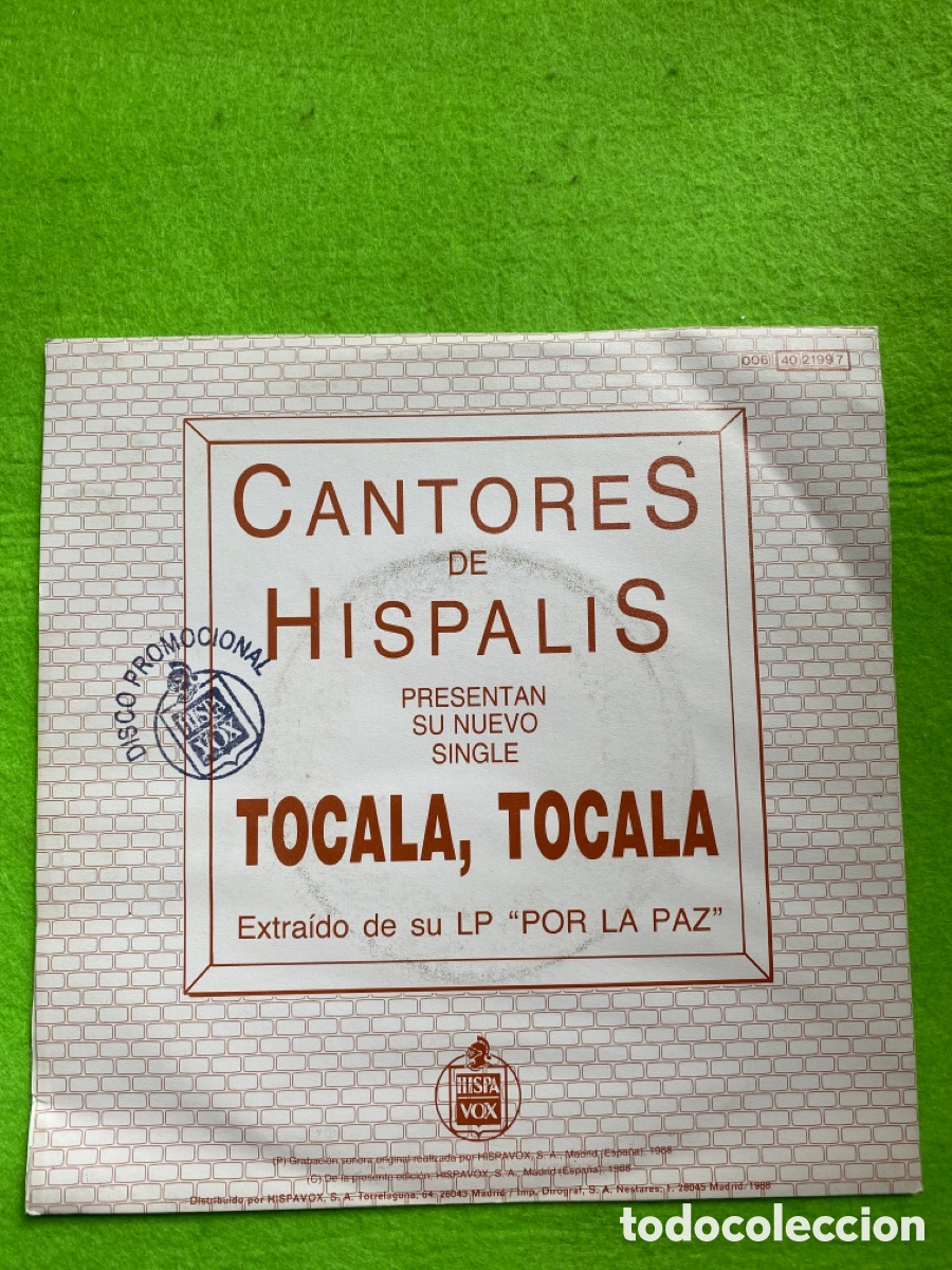Discos de vinilo: Cantores de Hispalis ( promocional ) - Foto 2