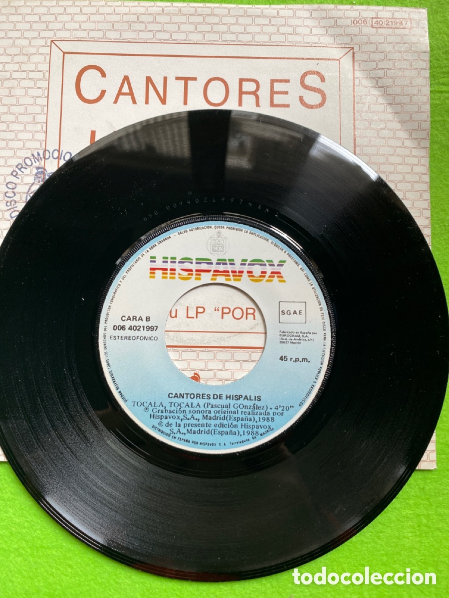 Discos de vinilo: Cantores de Hispalis ( promocional ) - Foto 4