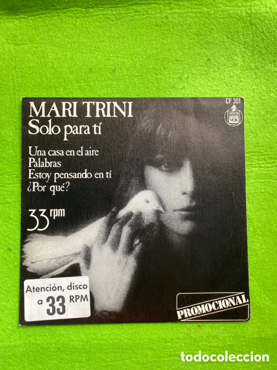 Discos de vinilo: Mari trini ( promocional ) - Foto 1