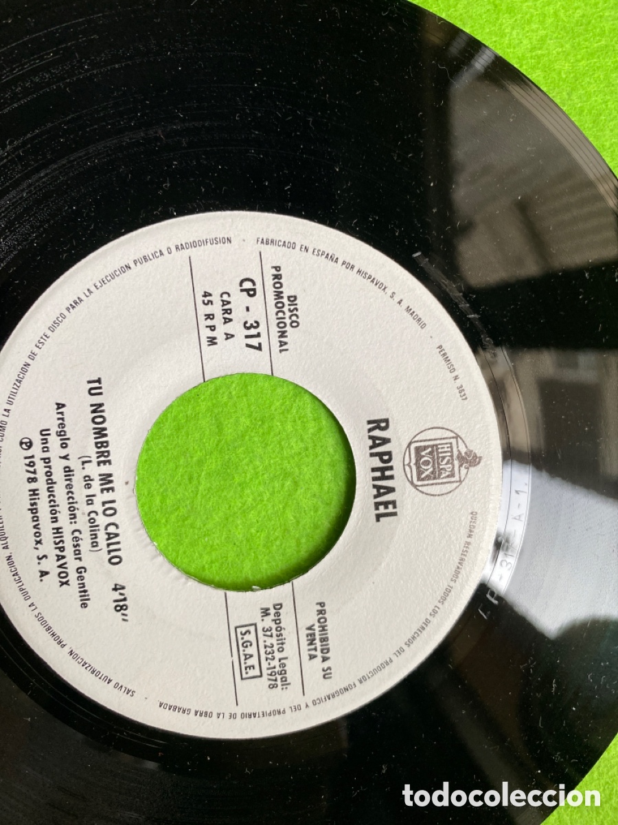 Discos de vinilo: Rafael ( promocional ) - Foto 4