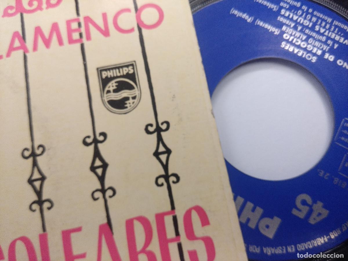 Discos de vinilo: TABLAO FLAMENCO/SOLEARES/SINGLE. - Foto 2