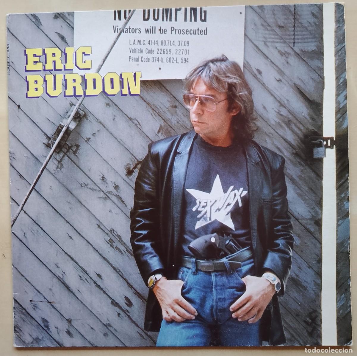 Discos de vinilo: ERIC BURDON - ERIC BURDON - LP 1983 -EDI.ESPA&Ntilde;OLA - Foto 1