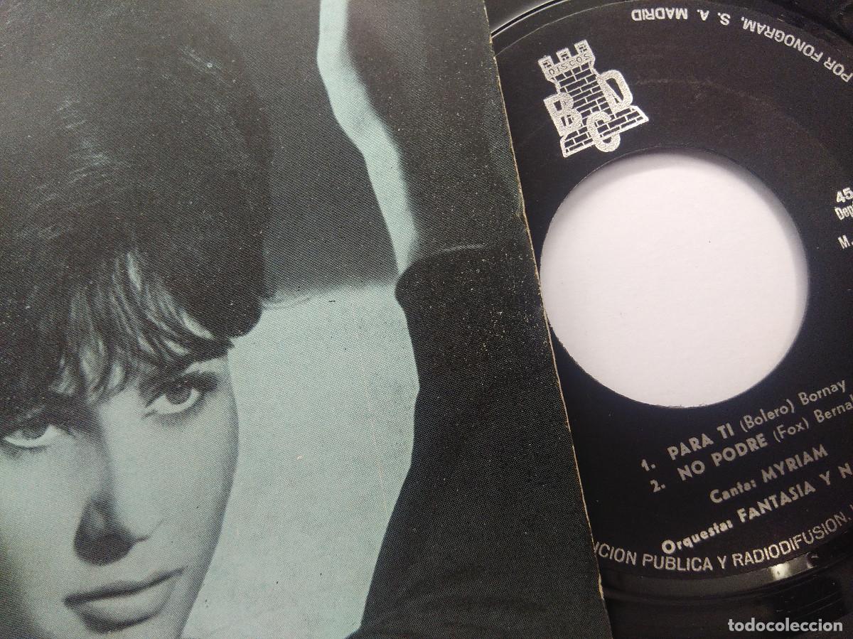 Discos de vinilo: MYRIAM/TOROS Y MANOLAS/SINGLE. - Foto 2