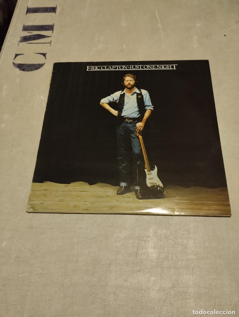 Discos de vinilo: Eric Clapton Doble LP Just One Night Esp.1980 - Foto 1
