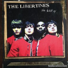 Discos de vinilo: LP THE LIBERTINES TIME FOR HEROES( BEST OF) PETE DOHERTY PUNK VINILO ROJO
