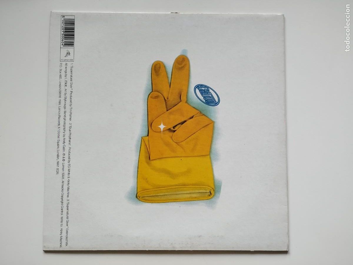 Discos de vinilo: Kinky Machine &lrm;&ndash; Supernatural Giver. 10&rdquo; - Foto 2