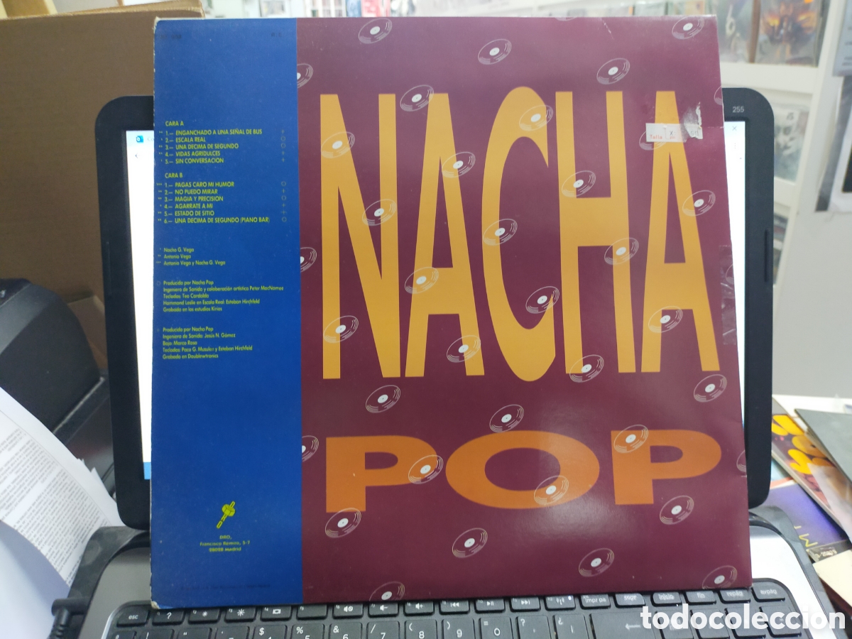 Discos de vinilo: Nacha pop lp 1989 dro - Foto 2