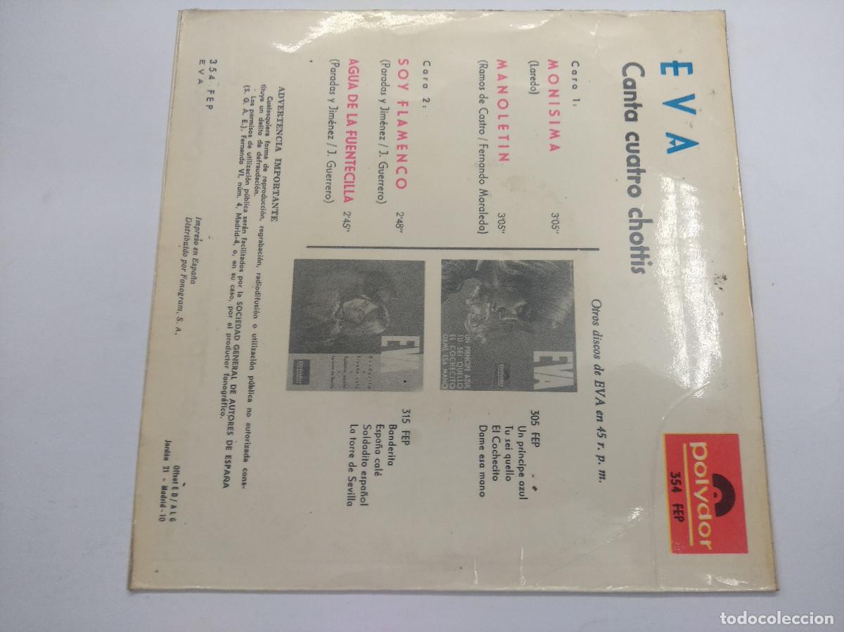 Discos de vinilo: EVA/MONISIMA/SINGLE. - Foto 3