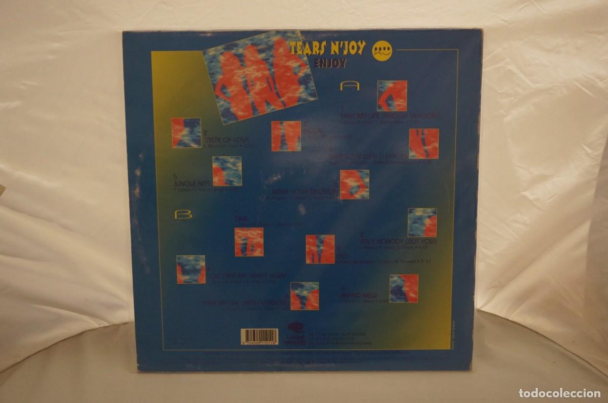 Discos de vinilo: Vinilo LP - TEARS NJOY - ENJOY - Foto 2