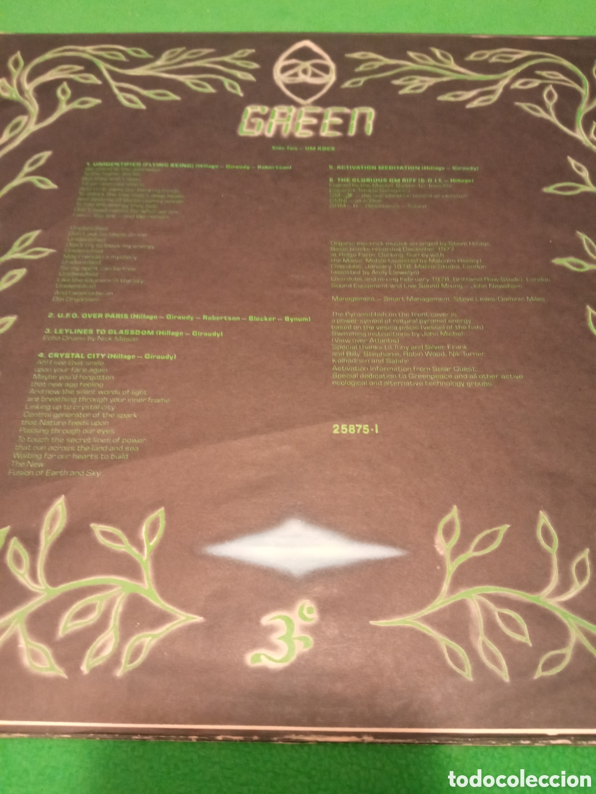 Discos de vinilo: Steve Hillage - Green - Foto 4