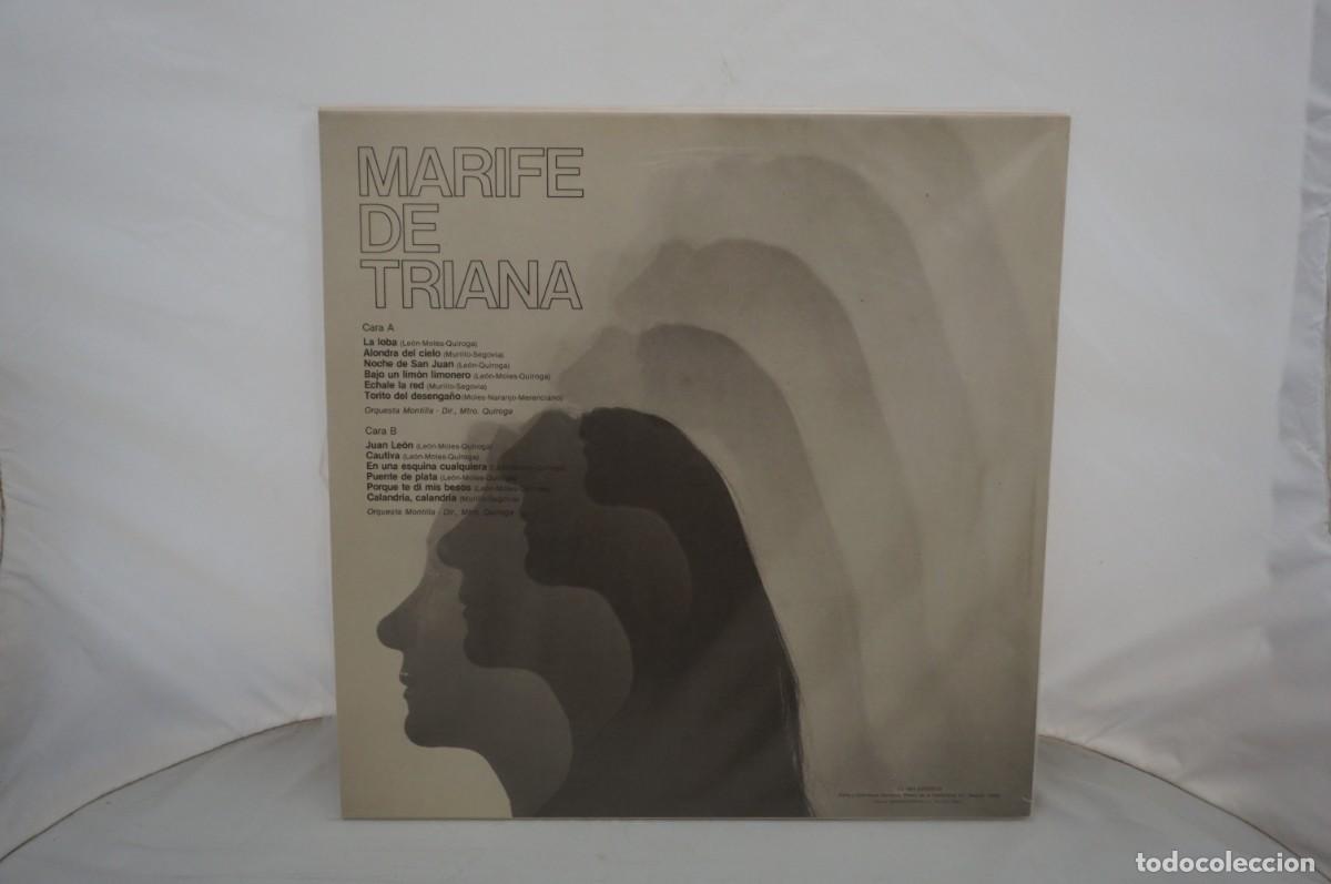 Discos de vinilo: Vinilo LP - MARIFE DE TRIANA - Foto 3