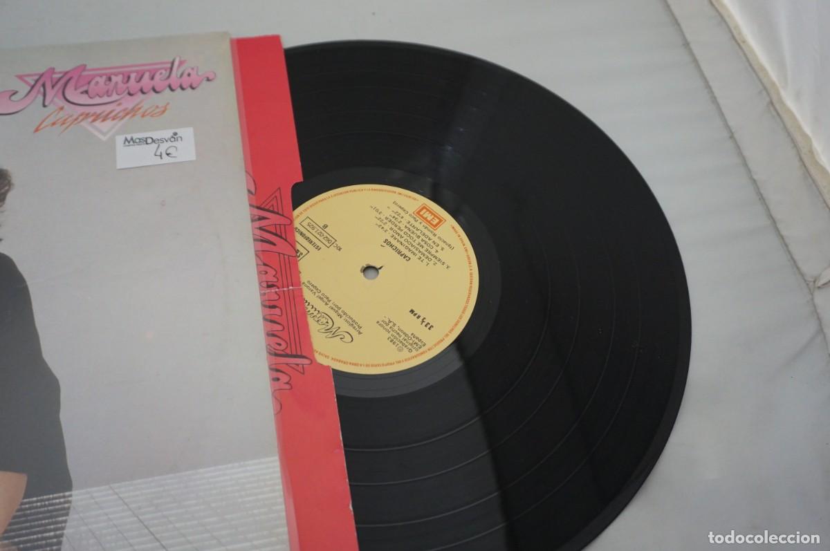 Discos de vinilo: Vinilo LP - MANUELA - CAPRICHOS - Foto 2