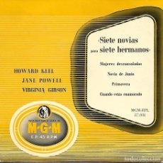 Discos de vinilo: SIETE NOVIAS PARA SIETE HERMANOS - HOWARD KEEL, JANE POWELL, VIRGINIA GIBSON - MGM