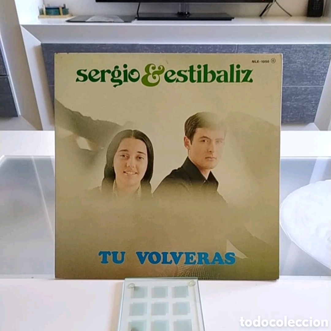 Discos de vinilo: Lp Sergio y Est&iacute;baliz. T&uacute; volver&aacute;s - Foto 1