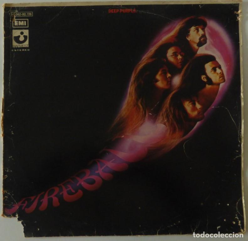 Discos de vinilo: Deep Purple. Fireball. Emi-Harvest, Spain 1971 LP - Foto 1